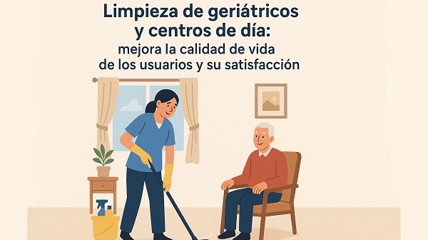 Limpieza de geriátricos y centros de día: mejora la calidad de vida de los usuarios y su satisfacción